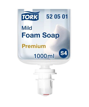 Tork Matic Roller Towel Advanced 290068 & Mild Foam Soap 520501 - Premium Quality | 6 Rolls x 150m & 1000ml Skin-Friendly All-Purpose Soap - International Shipping - Buy Online on GoSupps.com