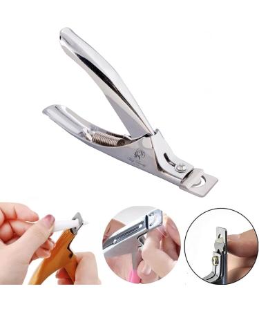 Professional Rustproof Nail Clippers for Acrylic & False Nails - Sharp Manicure Pedicure Trimmer Tool (Silver) - Buy Online on GoSupps.com