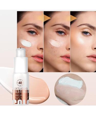 gifyym Color Changing Foundation Color Changing Foundation For Row Skin Color Changing Foungation Color Matching Founvy & Facial Primer For Women And Men Portable & LongCustody 30 Ml - Buy Online on GoSupps.com