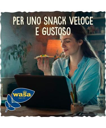 Wasa Crunchy Twist Oat & Sea Salt Whole Grain Cracker with Oatmeal Oatmeal & Sea Salt 265g + Italian Gourmet Polpa di Pomo - Buy Online on GoSupps.com
