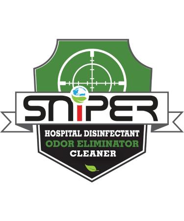 SNiPER Hospital Disinfectant & Odor Eliminator - All-Purpose Cleaner Spray 4 oz | International Shipping Available - Buy Online on GoSupps.com