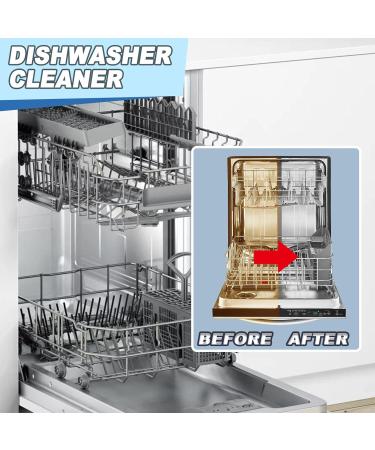 Natural Dishwasher Cleaner Dishwasher Cleaning Tablets 20 Dish Washer Cleaner Tablets Remove Limescale and Mineral Buildup Dishwasher Cleaner and Descaler Compatible with Most Nicything - Buy Online on GoSupps.com