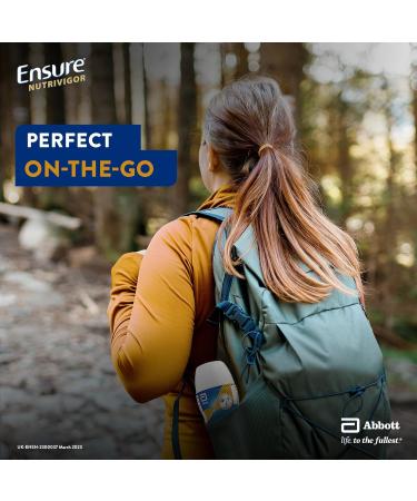 Ensure NutriVigor Nutritonal Shake 220ml x 12 Chocolate Flavour Support Strength Energy and Immunity|Food supplement with Protein 27 Vitamins and Minerals |With Vitamin D Vitamin C and Vitamin B Chocolate 220 ml (Pack of 12) - Buy Online on GoSupps.com