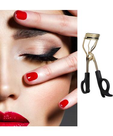 Buy T4B KASH KI Eyelash Curler - Perfect for All Eye Shapes Stainless Steel Gold Finish Short & Long Eyelashes - International Shipping Available - Buy Online on GoSupps.com