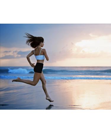 ALWAYS Women Premium Soft Yoga Shorts in Black - Medium, Perfect for Workout, Running, Dance, Volleyball - Sho128 - Buy Online on GoSupps.com