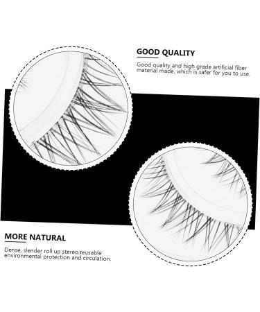 minkissy 5 Pairs Fake Eyelashes Pesta as Postizas Naturales Decorative Eyelashes Adhesive Eyelashes Makeup Women Eyelashes Volume Eyelashes Cosmetics False Eyelashes Supplies Artificial 3d - Buy Online on GoSupps.com