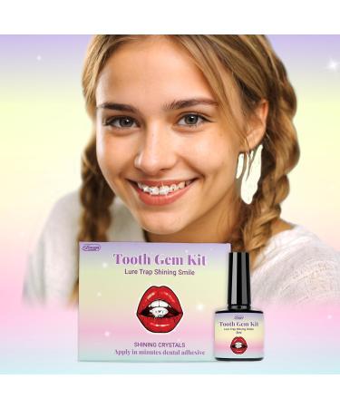 DIY Tooth Gem Kit | 120 Sparkling Crystals | Professional Teeth Jewelry Starter Kit for Fashionable Smiles - Buy Online on GoSupps.com