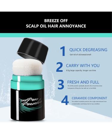 Dry Shampoo Powder 8.5g Non-Aerosol Water-Free Travel Dry Shampoo Portable Powder Dry Shampoo for Women Men Mattifying Root Fuller Beauty Supplies - Buy Online on GoSupps.com