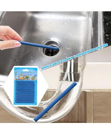 Drain Cleaner Sticks Drain Cleaner Sticks Drain Clog Remover | Effective Drain Pipe Cleaning Sticks to Unclog Drains Sink Shower Drain Deodorizer 5 Different Scents Dobooo - Buy Online on GoSupps.com