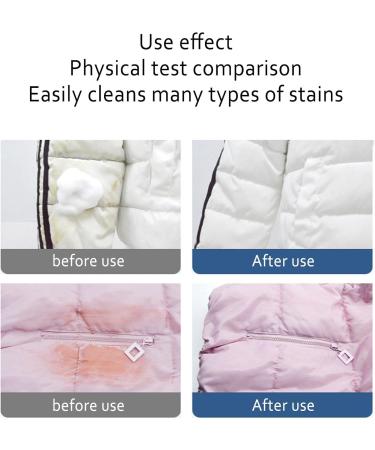 Down Jacket Laundry Detergent | Laundry Detergent for Down Jackets | Downwear Detergent Agent Dry Cleaner Oil Stain Remover for Clothes Removes Oil Stains and Juice Pochy - Buy Online on GoSupps.com