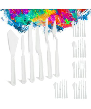 6Pcs oil painting spatulas acrylic painting tools novelty painting Paint