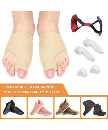 FAYYA 7pcs Bunion Corrector Set - Toe Separators, Spacers, and Straighteners for Bunion Relief and Protection - Buy Online on GoSupps.com