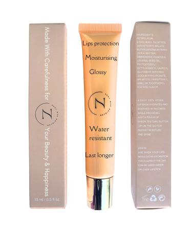NEYDIAH Vegan Lip Butter Balm | Moisturizer & Healer for All Ages | Glossy Shea Butter Formula | 100% Natural & Bio Ingredients | International Shipping Available - Buy Online on GoSupps.com