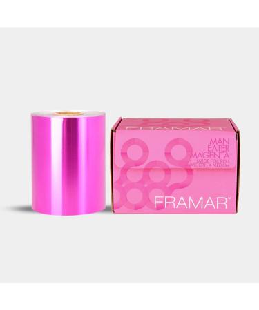Framar Magenta Aluminum Foil Roll - Medium 1600 ft | Hair Foils for Highlighting - Buy Online on GoSupps.com