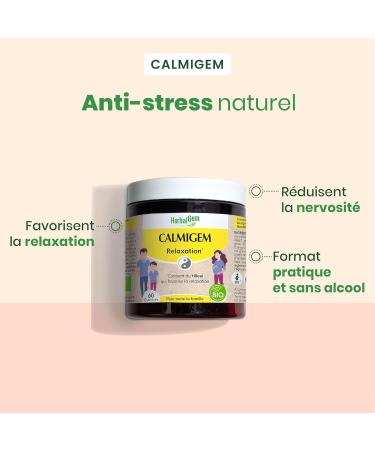 HERBALGEM CALMIGEM GUMMIES ORGANIC 60 GOM 150 GR - Buy Online on GoSupps.com