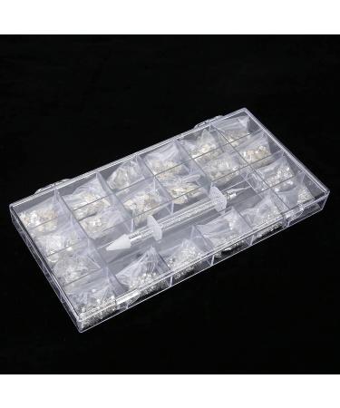 Nail Art Rhinestones Nail DIY Rhinestones Nail Decoration Bright and Shiny Glass Rhinestones Nail Rhinestones for Beginners in Nail Art for Nail Salon - Buy Online on GoSupps.com