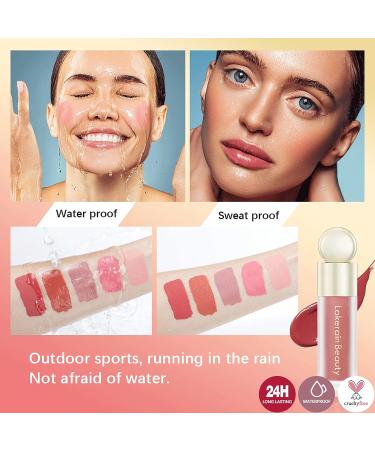 Velvet Matte Liquid Blush & Contour Set for Cheeks, Eyes & Lips - Moisturizing & Lightweight Formula (01&02) - Buy Online on GoSupps.com