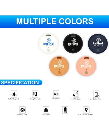 ReFind R2 Smart Tracker. Mini GPS Tag Live Tracking on Free App Bluetooth 5.0. Key Finder Tracker For Luggage Item Finder Dog & Cat Tracker. Compact AIR I TAG For iPhone Android Samsung(Orange) - Buy Online on GoSupps.com