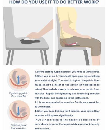 Pelvic Floor Strengthening Device for Women & Men | Muscle Training & Bladder Control - Gray - Buy Online on GoSupps.com