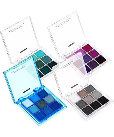 OHPHCALL 20 Pcs Eye Shadow Palette Eye Shadow Pallets for Women Eyeshadow Glitter Palette Eye Makeup Plastic 1 count (Pack of 1) Multix5pcs - Buy Online on GoSupps.com