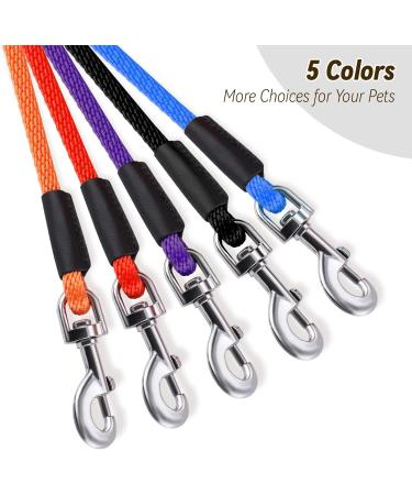 Buy Lynxking Reflective Dog Leash - 15m Nylon Training Line with Carabiner Hook for All Dog Sizes - Buy Online on GoSupps.com