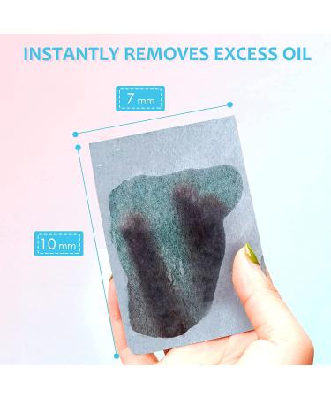 JOLVKA Bamboo Charcoal Oil Absorbing Sheets - 200 Sheets, Gentle Oil Control Blotting Paper for Clean Skin - 1 Pack - Buy Online on GoSupps.com