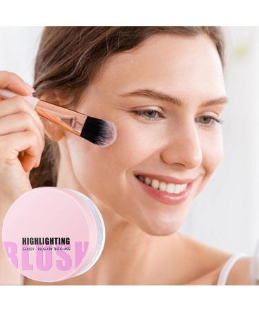 Color Changing Blush Moisturizing Blush Makeup for Cheeks Blush Cream for Cheeks & Lip Cream Liquid Blush Waterproof Blush Gel for Cheeks & Lips Glossy Glossy Finish Purble - Buy Online on GoSupps.com