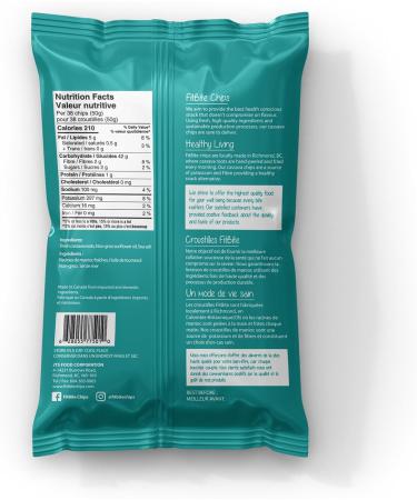 FitBite Cassava Chips Sea Salt Plant Based Vegan Non-GMO Low Sugar 0 Trans Fat 100g - Buy Online on GoSupps.com