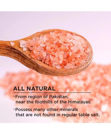 Premium Gourmet Himalayan Pink Salt - Extra Coarse Grain - 1 lb. Bag - Buy Online on GoSupps.com