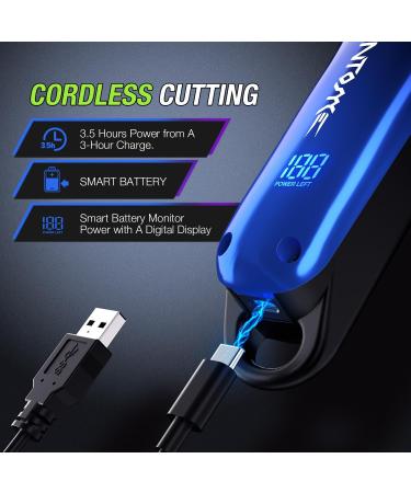 Professional SUPRENT Hair Clippers for Men - 7000 RPM Cordless Ceramic Taper Blade Zero-Gapped Barber Set Type C Rechargeable - Perfect Fashion Gifts for Men - Buy Online on GoSupps.com