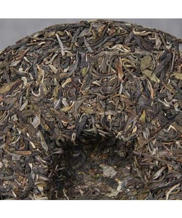 HQZM Yunnan Banzhang Ancient Tree Pure Material Puer Raw Tea Cake Bamboo Shoot Shell Packaging 357g - Buy Online on GoSupps.com