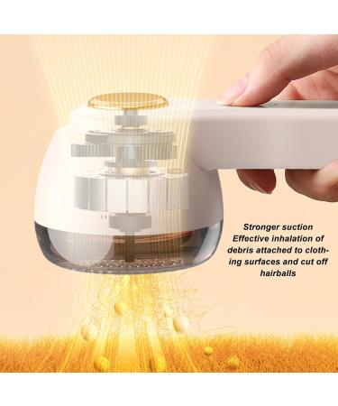 USB Rechargeable Lint Remover | Lightweight Fabric Fuzz Remover for Clothes & Furniture | Efficient Six-Blade Design for Home & Travel - Buy Online on GoSupps.com