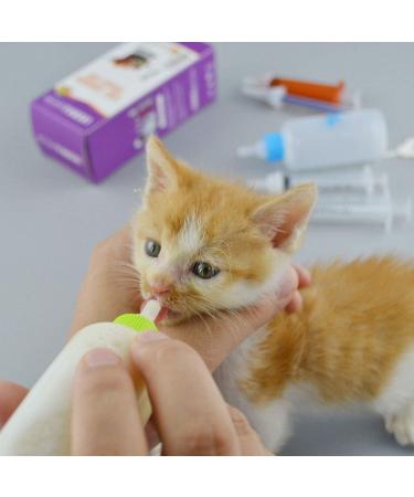 Pet Nurse Feeding Bottle Kit for Dogs, Puppies, and Kittens with Replacement Nipples - Pet Feeder Set - Buy Online on GoSupps.com