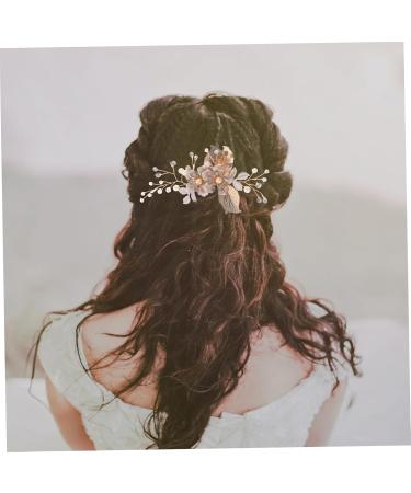 FOYTOKI Hair Comb Wedding Hair Clip Hanfu Hair Accessories Bride Hair Accessories Flower Hair Accessories Fairy Jewelry for Women Aesthetic Hair Accessories Hair Styling Accessories - Buy Online on GoSupps.com