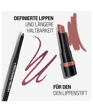 Manhattan Lasting Perfection Lipliner - Love Rosy 59 | Long-Lasting Opaque Contour Pencil | 2g - Shop Now! - Buy Online on GoSupps.com
