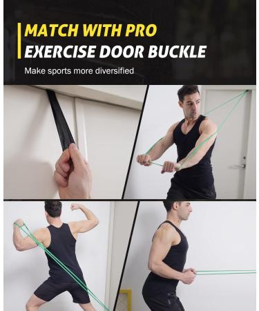 Pull Up Assistance Bands Set of 6 | Heavy Duty Resistance Bands with Door Anchor for Muscle Training & Physical Therapy - Ideal for Men & Women - Buy Online on GoSupps.com