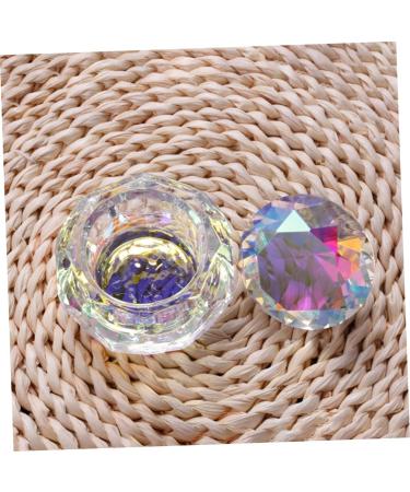 Ipetboom Crystal Dappen Dish Crystal Glass Nail Dappen Dish Glass Containers Glass Crystal Nailart Cup Glass Dishes Glass Ashtray Nails Glass Dish Nail Dappen Bowl Care Miss Penholder - Buy Online on GoSupps.com