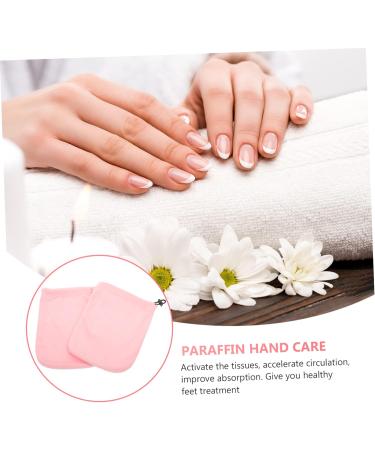 Beavorty 1 Pair Wax Thermal Insulation Gloves Wax Hand Cover Hand Gloves Spa Paraffin Mitts Hand Care Mitten Insulated Mitts and Cozies Hand Mitt Comfortable Work Boots Pink Plush - Buy Online on GoSupps.com