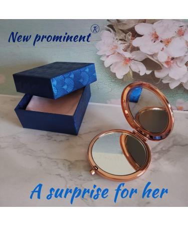 Frosted Compact Mirror - Prominent Friend Design | Ideal Gift for Sisters, Classmates, and Friends - Perfect for Birthdays, Valentine's Day, Graduation, and Thanksgiving - Buy Online on GoSupps.com