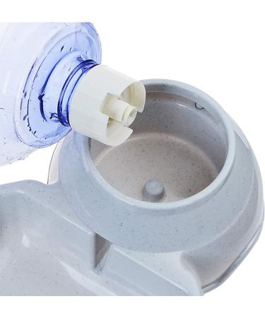 Pet Water Dispenser Station - 1 Gal Replenish Pet Waterer for Dog Cat Animal Automatic Gravity Water Drinking Fountain Bottle Bowl Dish Stand - Buy Online on GoSupps.com