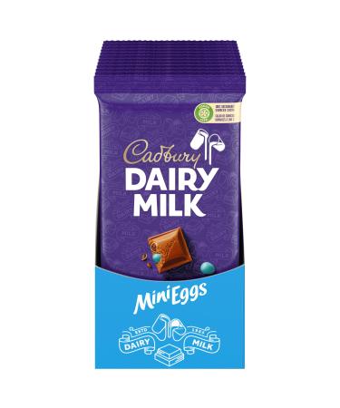 Cadbury Dairy Milk Mini Eggs Chocolatey Candy Bars 200 g (Pack of 12)