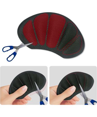 8 Pairs Black Heel Grips | Cushion Pads for Shoes | Anti-Blister Protectors for Women and Men - Buy Online on GoSupps.com
