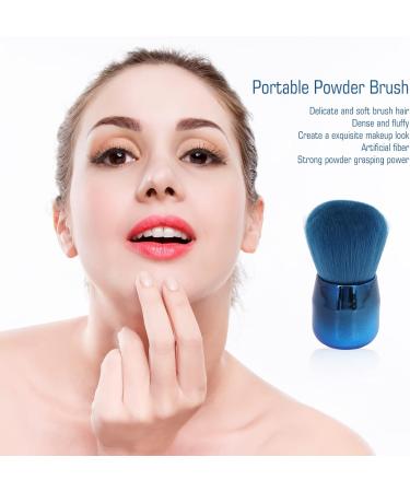 Glomora Blush Brush Soft Fluffy Hair Mushroom Head Make Up Brush for Bronzer Loose Powder Cosmetics Dark Blue - Buy Online on GoSupps.com