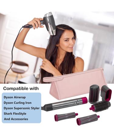 Tubaruo Compatible Hair Dryer Case for Dyson/Shark Laifen Travel Hair Dryer Case Hair Dryer Carrying Case Anti-Scratch Shockproof Bag for Safe & Stylish Storage of Portable Hair Dryers(Pink). - Buy Online on GoSupps.com