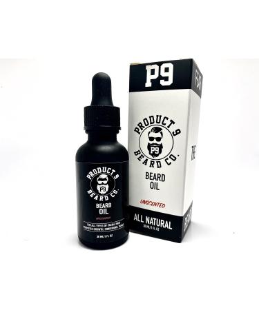 Beard Oil Conditioner Softens Strengthens Promotes Growth (Unscented)