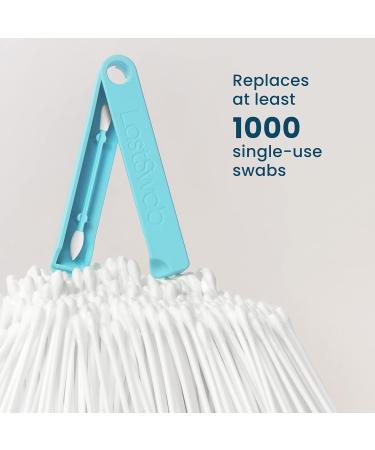 LASTSWAB Beauty Reusable Cotton Swab - Eco-Friendly Makeup Remover | LastObject | Danish Design | Blue Q-tips - Buy Online on GoSupps.com