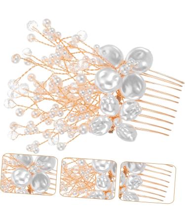 Ipetboom Silver Hair Comb Bride Hair Side Comb Wedding Bridal Hair Comb Wedding Hair Accessories Bride Hair Accessories Silver Hair Accessories Hair Combs for Women Crown Metals - Buy Online on GoSupps.com