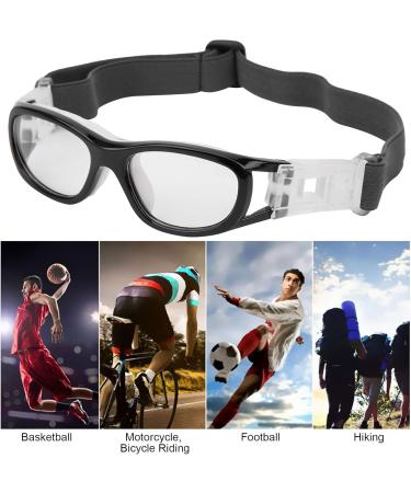 Kuuleeyn Sports Glasses for Kids - Adjustable Children s Sports Eyewear for Football Cycling & Basketball - Black Accessories - Buy Online on GoSupps.com