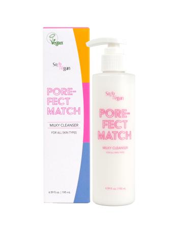Pore-fect Match Milky Face Cleanser Korean Cleanser Face Wash Cleansing Milk Face Wash