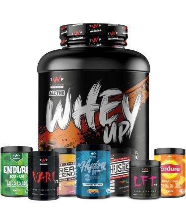 TWP Nutrition Platinum Series All The Whey Up Protein Powder Shake 23g Whey Protein Low Fat Low Carbs 2.1kg/900g & 70/30 Servings Vegetarian Friendly (Chocolate Orange 2.1kg) Chocolate Orange 2.1kg - Buy Online on GoSupps.com